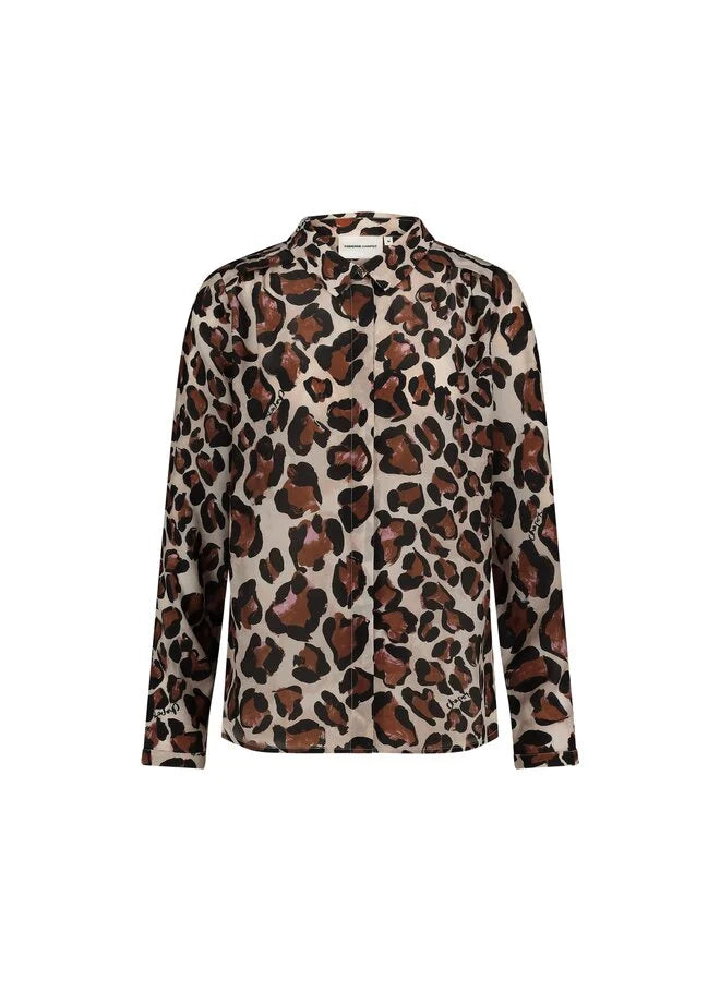 Leoparden-Bluse